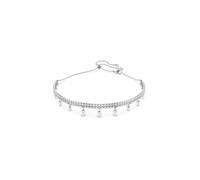 Swarovski Ariana Grande Crystal and Pearl Choker Necklace in Rhodium Finish - Part of the Ariana Grande x Capsule Collection