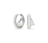 Swarovski Ariana Grande Hoop Earrings Stainless Steel 5720868 - Woman - Stainless Steel White 26 cm