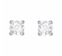 Swarovski Attract Round Pierced Earrings