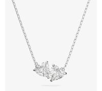 Swarovski Attract Soul White Crystal Two Heart Necklace 5517117