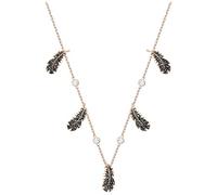 Swarovski Authentic Naughty and Simply Playful Rose Gold Plated Black Crystal Necklace Choker