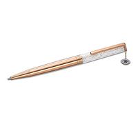 Swarovski Crystalline Evil Eye Ballpoint Pen, White Rose Gold-tone plated - Swarovski Crystal / Rose Gold-tone Plated