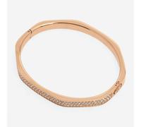 Swarovski Bangle Bracelet Dextera Octagon Rose Gold White Crystal