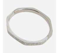 Swarovski Bangle Bracelet Dextera Silver Tone Crystal Rhodium Plated 5639202