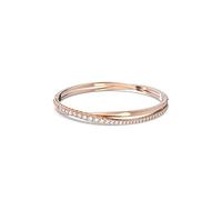 Swarovski Bangle, White Stones in a Rose Gold Tone Plated Setting, from the Twist Collection