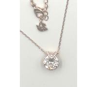 Swarovski Bella V Pendant Necklace Rose Gold Tone White Crystal 5535528