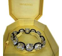 Swarovski Harmonia bracelet, Cushion cut, White, Mixed metal finish