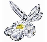 Swarovski Butterfly on flower 840190 Retired 2009