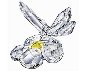 Swarovski Butterfly on flower 840190 Retired 2009