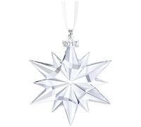Swarovski Christmas ornament, annual edition 2017 figurine, crystal, transparent, 6.1 x 0.9 x 7.7 cm, 1 Unit