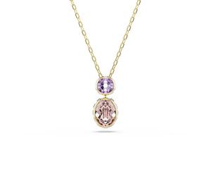 Swarovski Chroma Collection, Mixed Cuts, Multicolored, Gold-Tone Plated