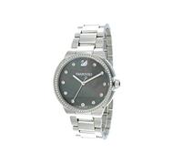 Swarovski City Women's Quartz Watch with Grey Dial Analogue Display and Silver Metal Bracelet 5205990