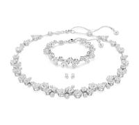 Swarovski Constella 5738285 Set Necklace, Bracelet and Matching Stud Earrings