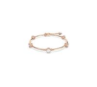Swarovski Constella Bangle Bracelet, Clear Round-Cut Crystals in a Rose-Gold Tone Plated Setting from the Constella Collection, Size M