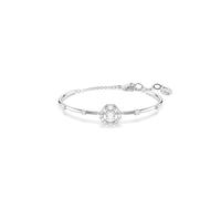 Swarovski Constella Bangle, Round Cut, Dancing Stone, White, Rhodium Plated
