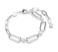Swarovski Constella bracelet, White, Rhodium plated