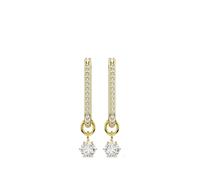 Swarovski Constella embellished earrings - Gold OS