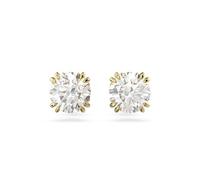 Swarovski Constella Gold Stud Earrings