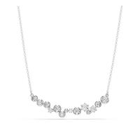 Swarovski Constella Necklace, Clear Mixed-Cut Crystals in a Rhodium-Finished Setting, Part of the Constella Collection