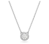 Swarovski Ladies Constella Rhodium-Plated Halo Necklace 5636264