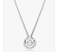 Swarovski Constella Rhodium Plated Dancing Stone Necklace 5738247