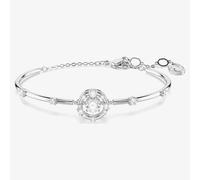Swarovski Constella Rhodium Plated Round Cut Zirconia Bracelet 5743523