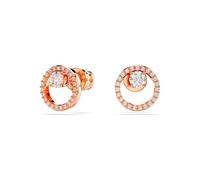 Swarovski Constella Stud Earrings Rosegoldplated Stainless Steel 5692263 - Woman - Stainless Steel Rose gold 10 mm
