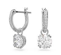 Swarovski 'Constella' Womens Base Metal Drop Earrings - Silver 5636717 Metal (archived) - One Size