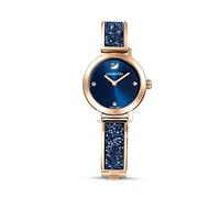 Swarovski Cosmic Rock Watch, Metal Bracelet, Blue, Rose Gold-Tone Finish
