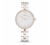 Swarovski Cosmopolitan Watch, Swiss Made, Metal Bracelet, Silver-Colored, Mixed Metal