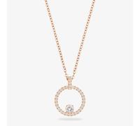 Swarovski Creativity Rose Gold Tone Circle Pendant 5202446 Rose Gold One Size