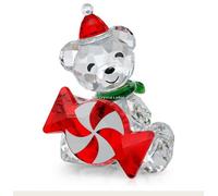 SWAROVSKI CRYSTAL KRIS BEAR 2021 WITH CANDY 5597045 MINT BOXED RETIRED RARE