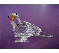 SWAROVSKI CRYSTAL PARROT COLOUR BEAK 294047 MINT BOXED RETIRED RARE