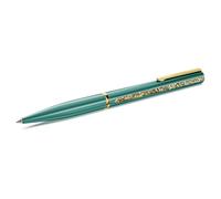 Swarovski Crystal Shimmer Glide ballpoint pen, Green, Green lacquered, Goldto...