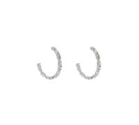 Swarovski Crystal Tennis Deluxe Hoop Earrings 5562128