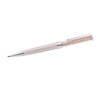 Swarovski Crystalline Ballpoint Pen, Black Ink in Rose Gold Coloured Casing, Crystal Design, from the Crystalline Collection