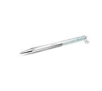 Swarovski Crystalline Ballpoint Pen, Blue Lacquered Barrel with Eight Crystal Facets and More Than 400 Clear Crystals, from the Crystalline Collection
