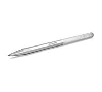 Swarovski Crystalline ballpoint pen, Octagon shape, Silver Tone, Chrome plated