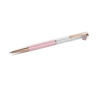 Swarovski Crystalline Ballpoint Pen, Teddy, Pink, Pink Lacquered, Rose Gold-Tone Plated
