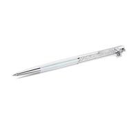 Swarovski Crystalline ballpoint pen, White lacquered, Chrome plated
