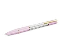 Swarovski Crystalline Lustre Ballpoint Pen, Pink Lacquer Finish with Gold-Tone Accents and Clear Crystals, Part of the Crystalline Lustre Collection