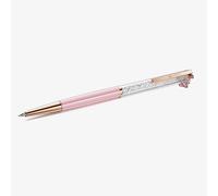 Crystalline ballpoint pen, Teddy, Pink, Pink lacquered, rose gold-tone plated