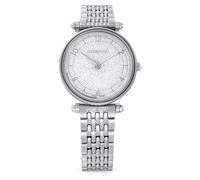 Swarovski Crystalline Wonder watch, Swiss Made, Metal bracelet, Silver tone, Stainless steel