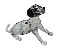 Swarovski dalmatian puppy sitting