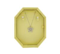 Swarovski Damen Schmuckset Halskette Ohrstecker Kristalle Stella 5622729