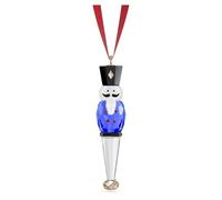 Swarovski Ornaments Swarovski Holiday Cheers Blue Nutcracker Ornament 7.6 x 1.8 x 1.7cm