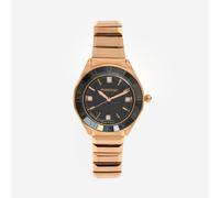 Swarovski Dextera 37mm Black Rose Gold Watch 5641294 Swiss Made