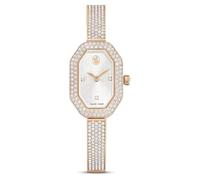 Swarovski Dextera Bangle Watch Swiss Made, Metal Bracelet, Rose Gold Tone, Rose Gold-Tone Finish 5672992
