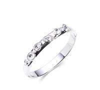 Swarovski Dextera crystal-embellished bangle - Silver OS