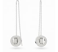 Swarovski Dextera Drop Earrings Pavé White Rhodium Crystals 5636435